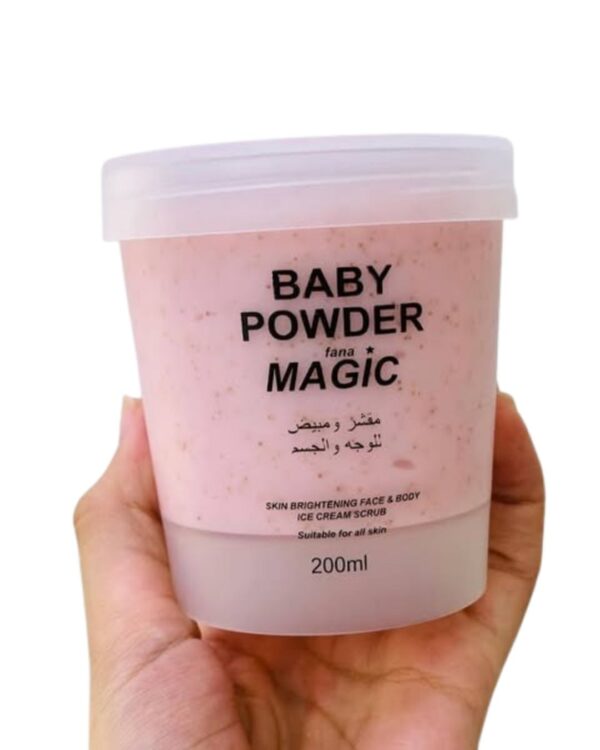 BABY POWDER من LUENCO مقشر جسم ووجه